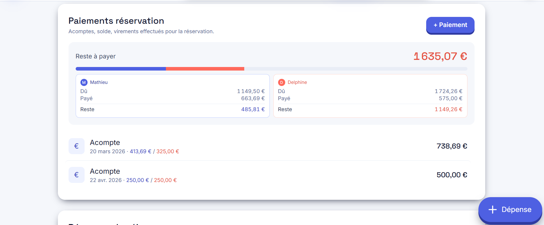 Gestion familiale — capture 3