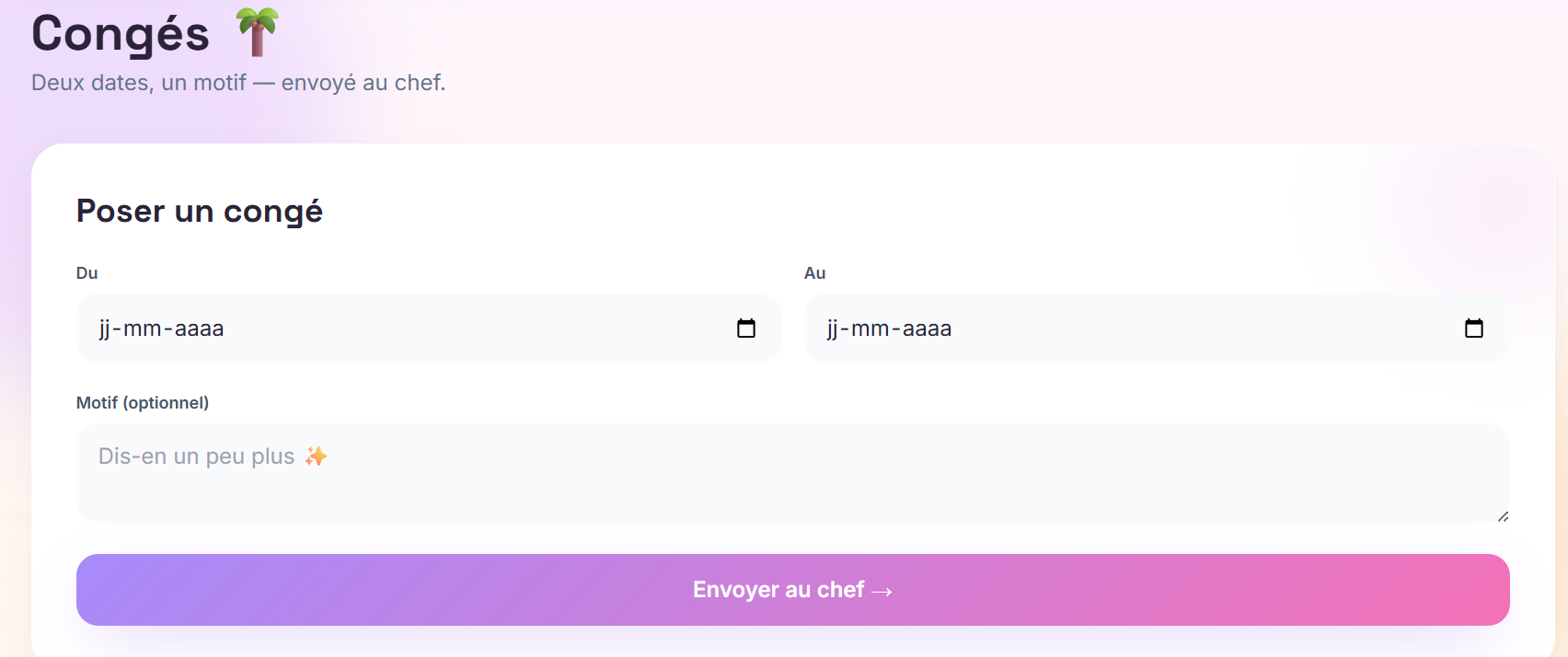 Gestion de planning (RH) — capture 4